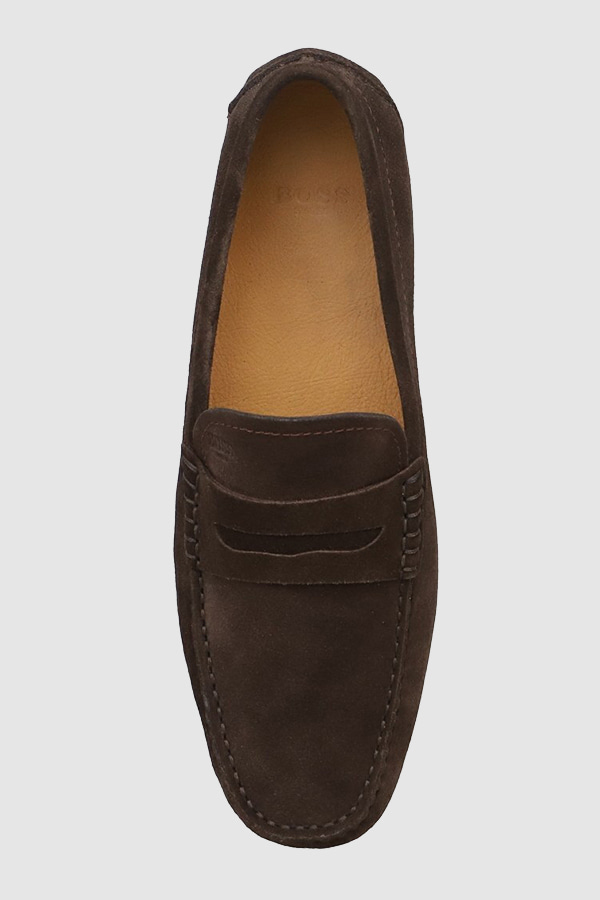 ΠΑΠΟΥΤΣΙΑ BOSS SHOES - BROWN SUEDE